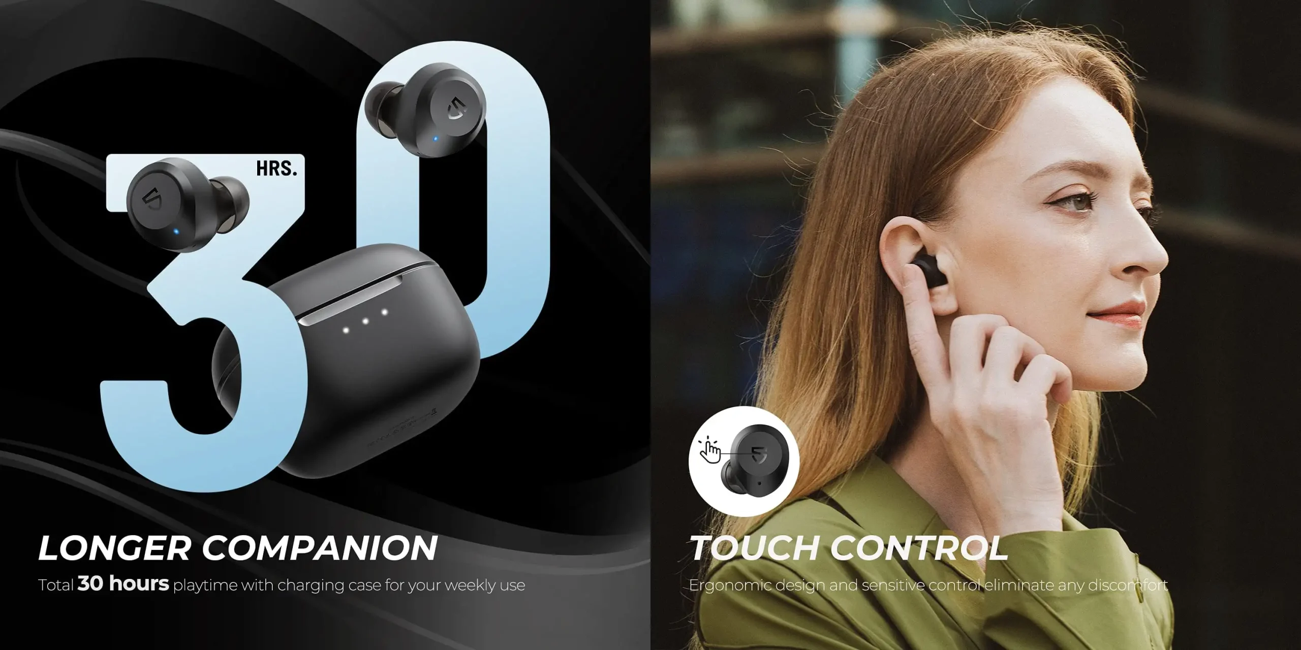 Soundpeats T2 Hybrid Anc Wireless Earbuds - Best Price