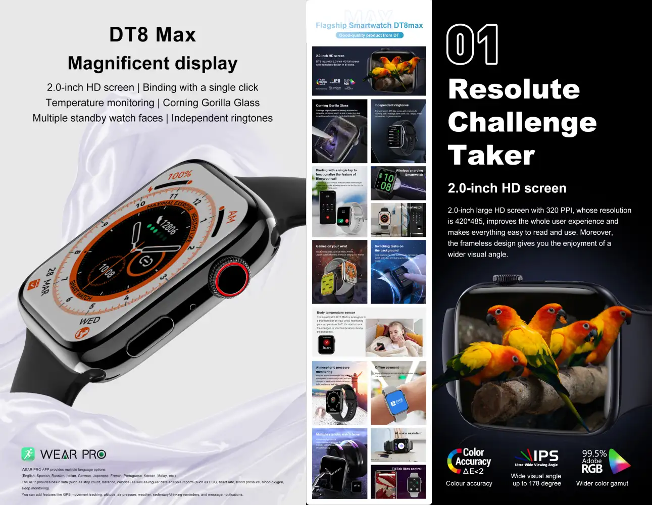 DT NO.1 DT8 Max Smart Watch1