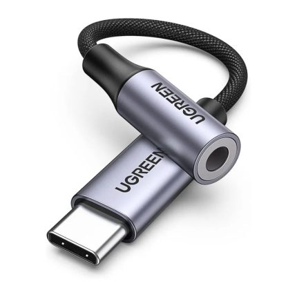 UGREEN DAC Chip USB Type C to 3.5mm Jack Headphone Adapter
