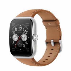 Oppo Watch 3 Pro Smartwatch features fitness tracking, heart rate monitoring, long battery life, and sleek design for daily wear and activity tracking.