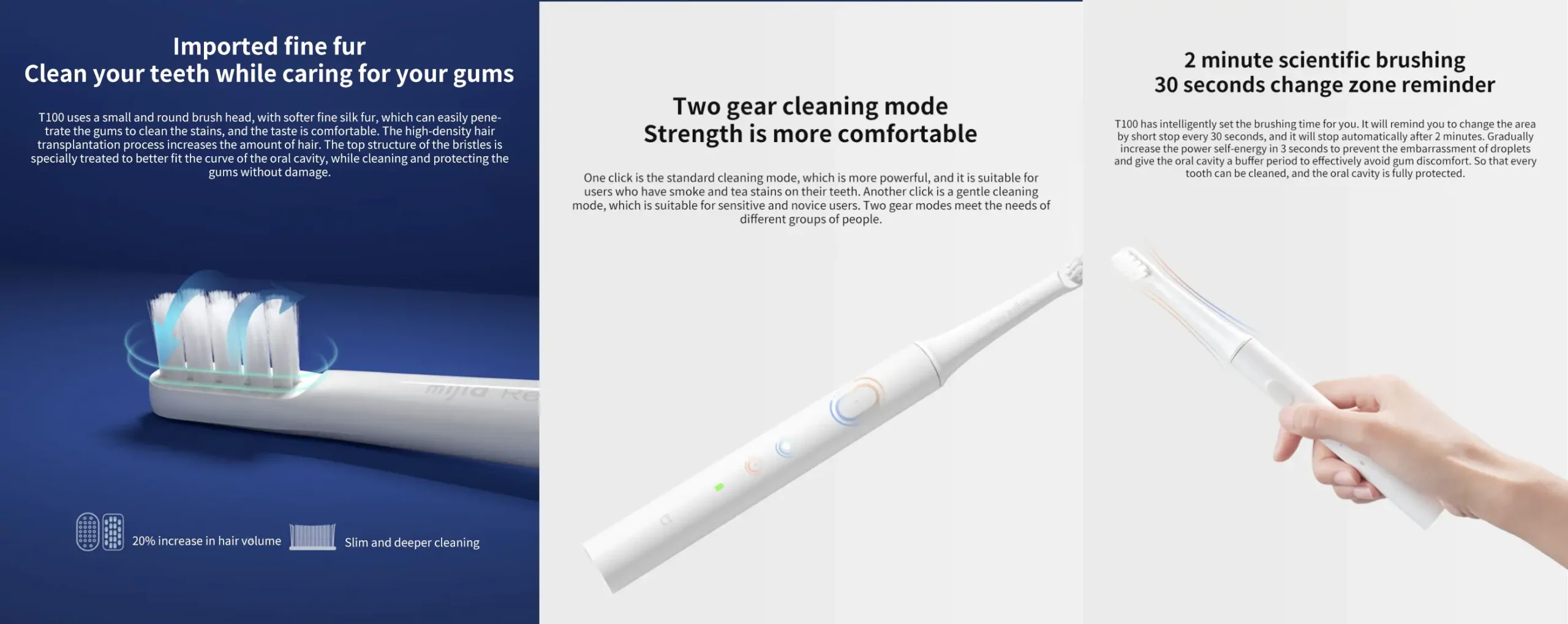 Xiaomi Mijia Sonic Electric Toothbrush T100