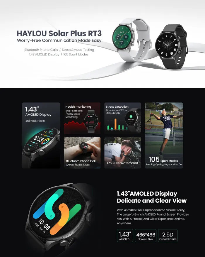 Haylou Solar Plus RT3 3