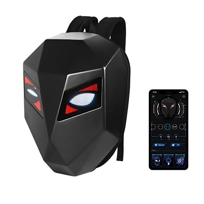 Crelander Super Cool Knight LED Backpack 01