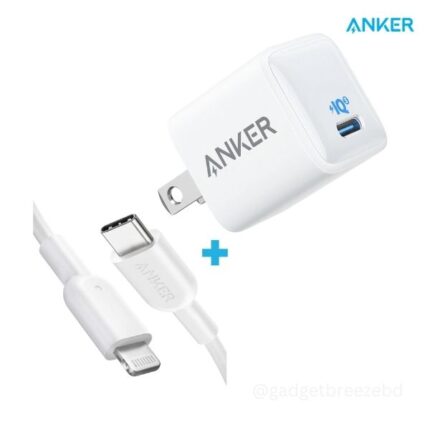 Anker 20W Adapter with Cable