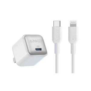 Anker 20W Nano Pro with Lightning Cable
