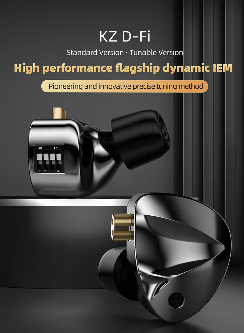 Kz D-Fi High Performance Flagship Dynamic Iem - Best Price