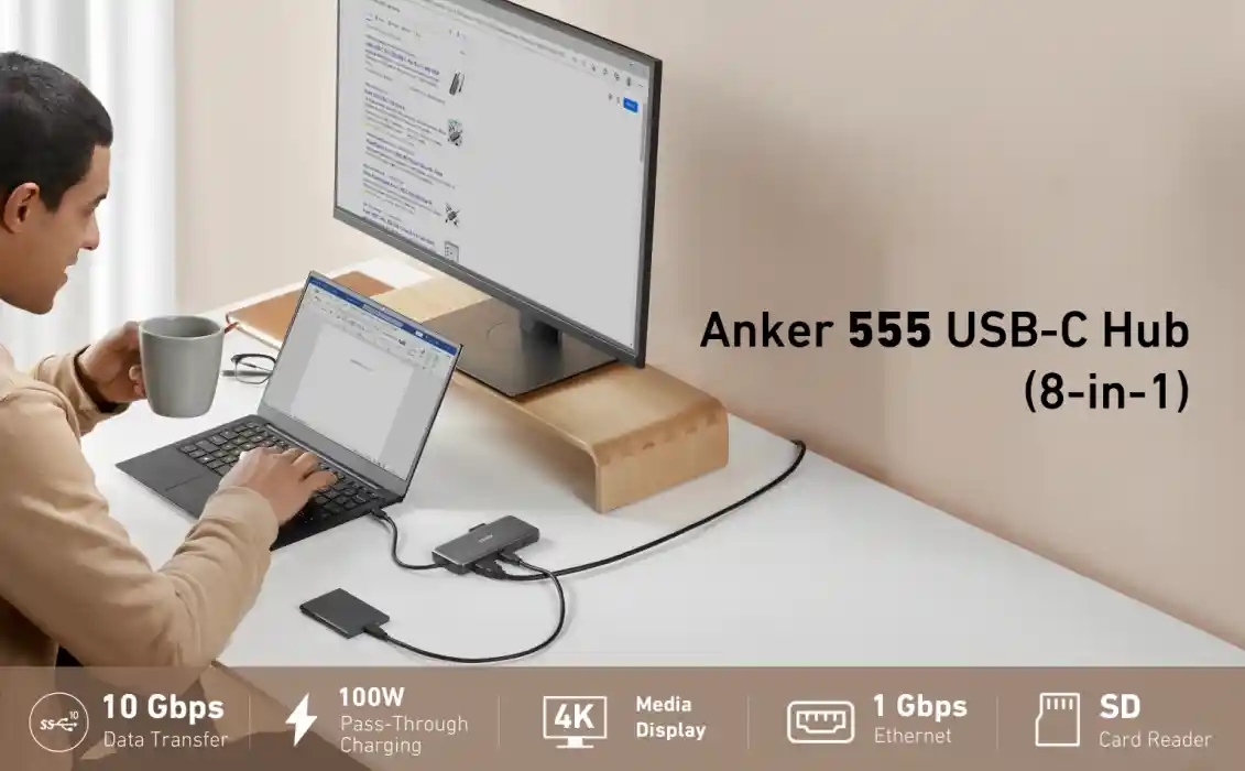 Anker 555 USB-C Hub (8-in-1) - Anker US