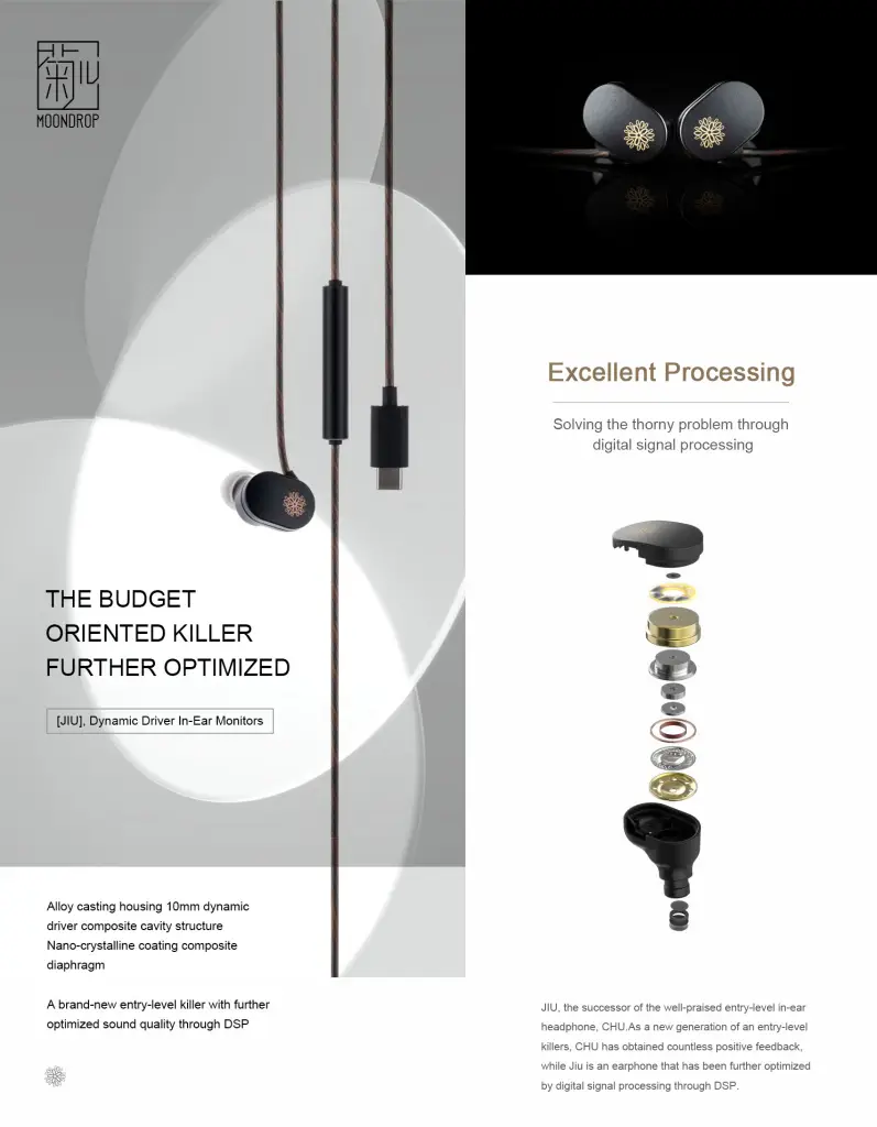 Moondrop Chu II DSP: Dynamic headphones with signal processor