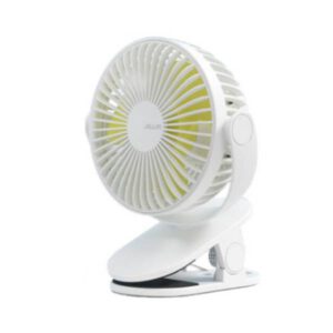 JISULIFE FA29A 4000mAh Clip on Desk Fan - White