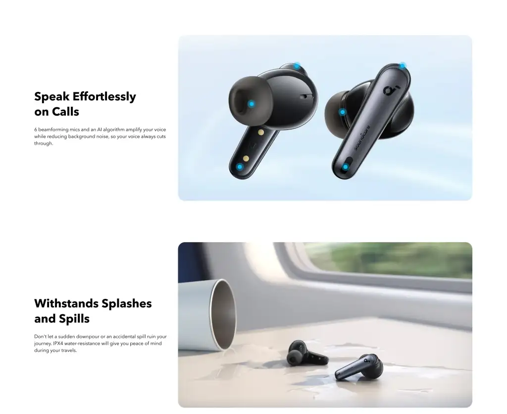 Soundcore Liberty 4 By Anker True Wireless Earbuds - Anker Bangladesh