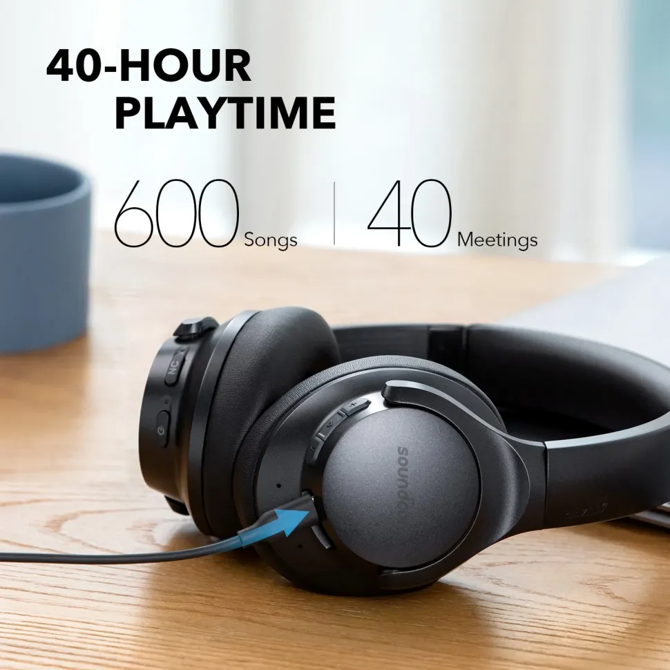 Anker Soundcore Life Q20 Active Noise Cancelling Headphones 3