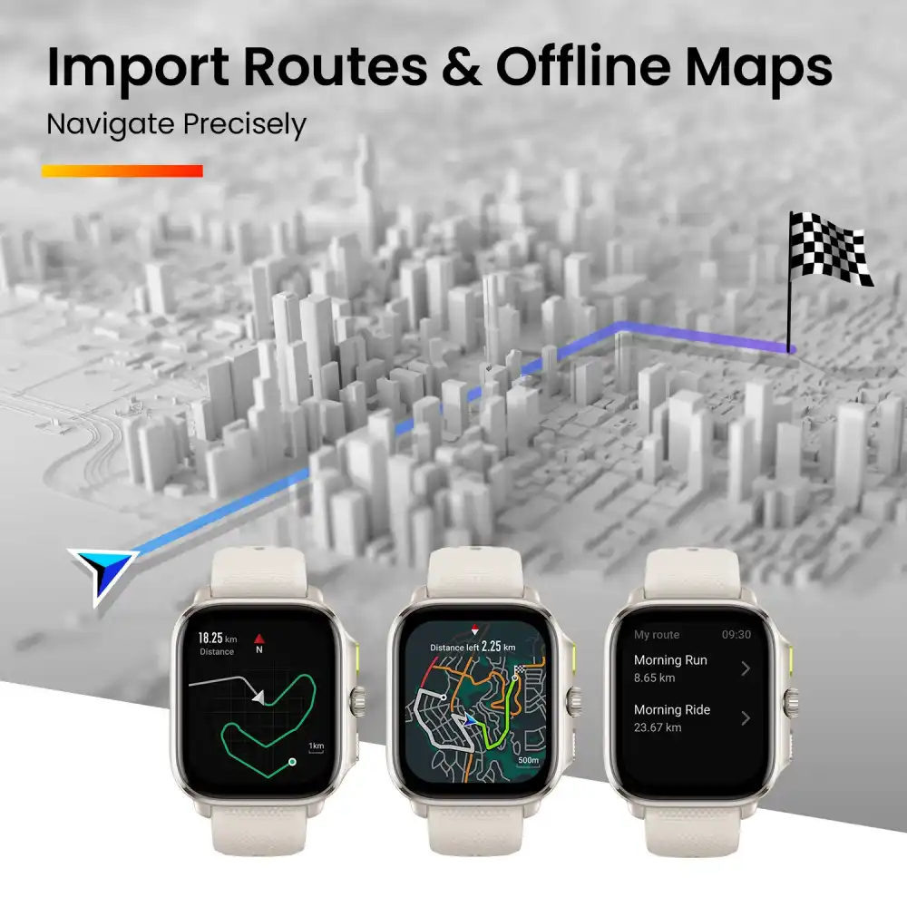 Amazfit Cheetah Square AI-Powered GPS Smart Watch