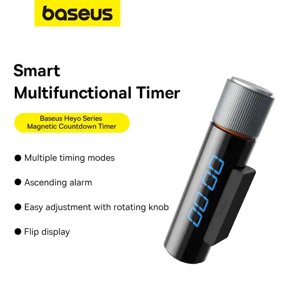 Baseus Heyo Series Magnetic Countdown Timer Cluster Black - Best