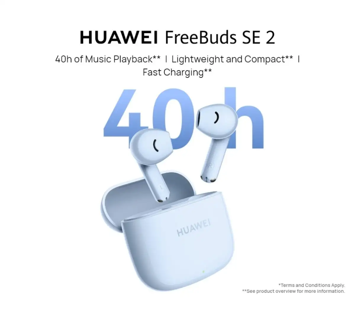 Huawei FreeBuds SE True Wireless Earphones - Blue