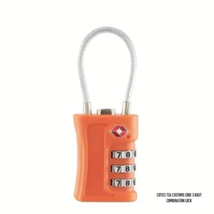 COTECi TSA Customs Code 3 Digit Combination Lock