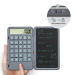 smart rechargeable lcd notepad calculator