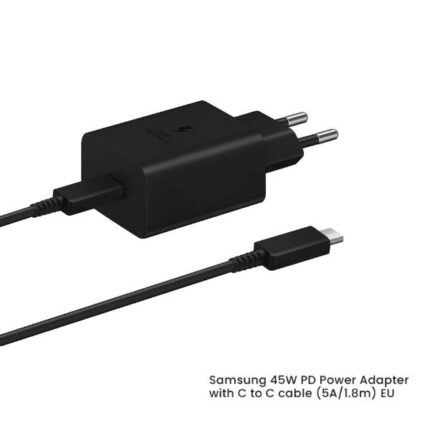 Samsung 45W PD Power Adapter With 5A USB-C to USB-C cable