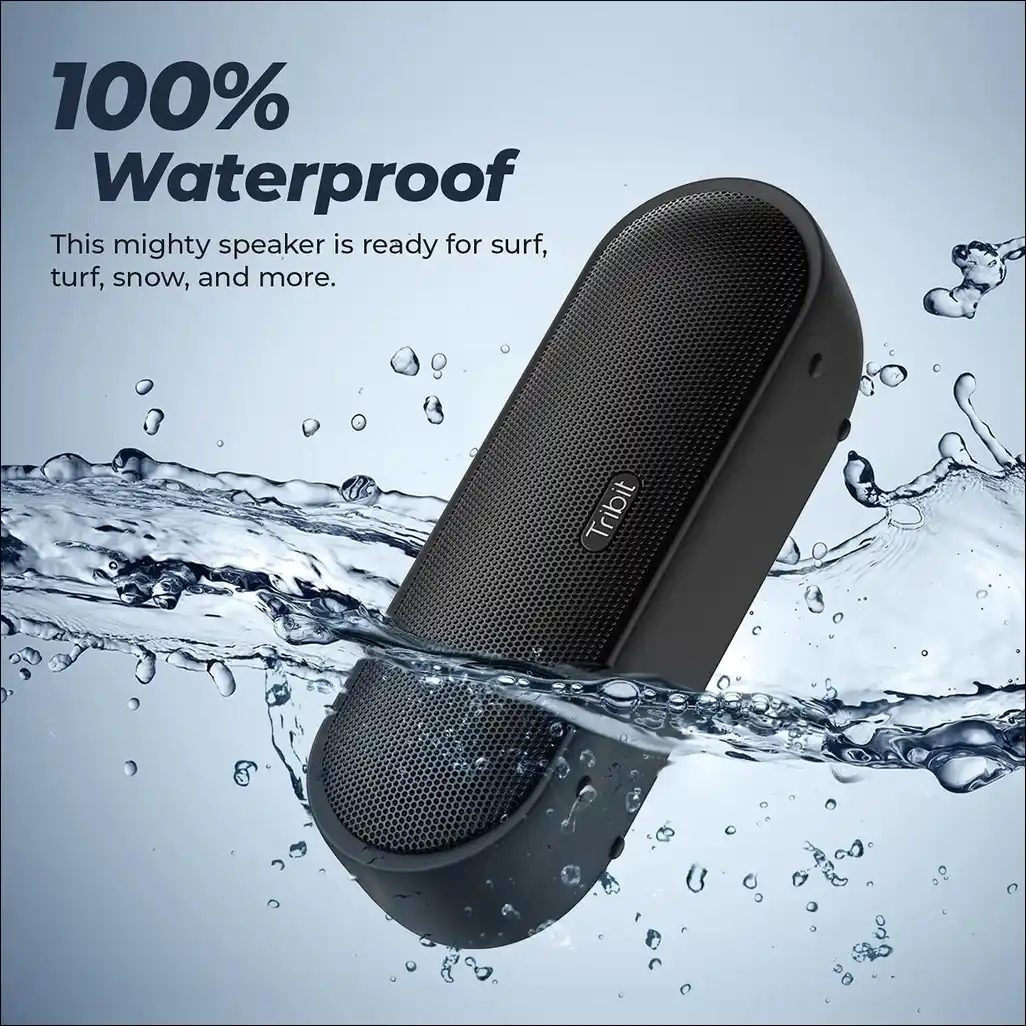 Étui De Protection Et Transport Pour Enceinte Tribit MaxSound Plus 24W - Coque EVA Noire Anti-chocs