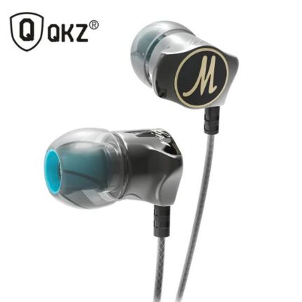 QKZ DM7 Special Edition Gold Plated Housing In Ear Earphone