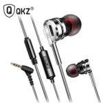QKZ DM9 Metal Heavy Bass Music Headset In-Ear Wired Earphone