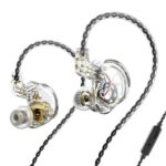 TRN CS4 10MM Dual Magnetic Circuit Dynamic Driver In-Ear Earphone