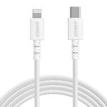 Anker PowerLine Select + USB-C Cable with Lightning Connector 6ft MFi Certified