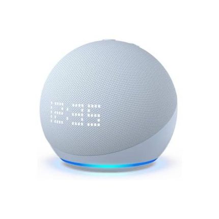 Amazon Echo Dot 5th Gen Smart Speaker With Clock Edition