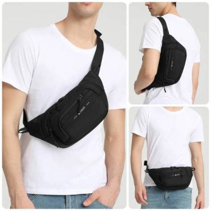 LEASTAT LT3816 Men Waist Crossbody Bag