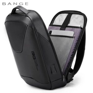 Bange 6621 Leather Anti Theft Travel Backpack