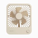 JISULIFE Fa26 4500mAh Rechargeable Ultra Thin Desktop Fan