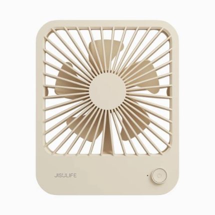 JISULIFE Fa26 4500mAh Rechargeable Ultra Thin Desktop Fan