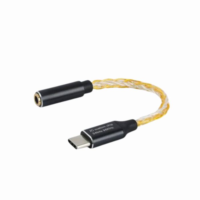 JCALLY JM08C DAC Decoder Amplifier Type C to 3.5mm for Mobile - Image 1