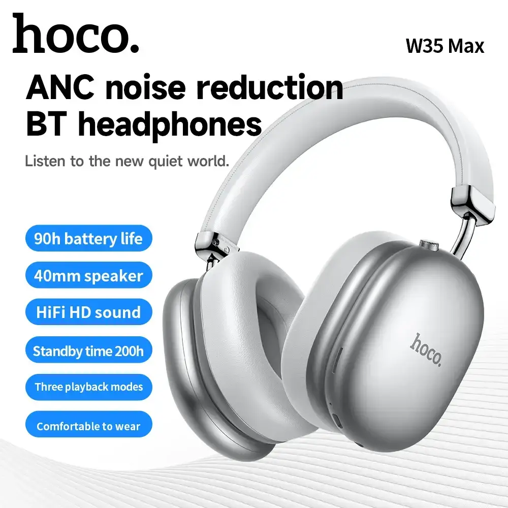 Hoco W35 Max ANC Wireless Bluetooth Headphone Price in Bangladesh