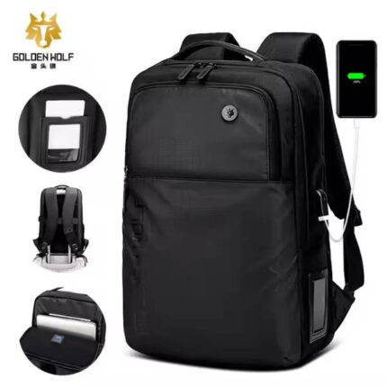 Golden Wolf GB00399 Laptop Business Travel Backpack