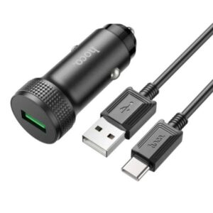 Hoco Z49A Fast Charging Car Charger Set USB to Type C