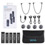 BOYA BY-W4 Ultracompact 2.4GHz Wireless Microphone System