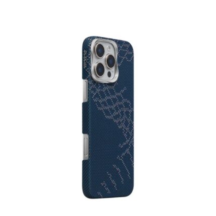 Pitaka Snake Ridge Case For iPhone 16 Pro & 16 Pro Max (Snowy day)