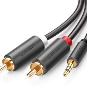 UGREEN AV102 (10510) 3.5mm to 2x RCA Audio Cable, 2M