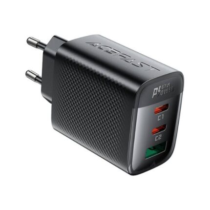 ACEFAST A108 PD67W GaN Wall Charger (2xUSB-C+1xUSB-A) EU