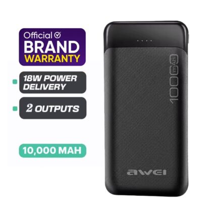 Awei P37K 10000mAh Fast Charging Portable Power Bank