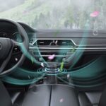 BASEUS Ripple Car Cup Holder with Air Freshener -Black