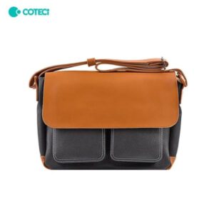 COTECi 14048 Large Capacity Fashionable PU Leather Shoulder Bag
