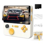 E5 Handheld Game Console 6000mah POWER Bank 2 em 1 carregador rápido 17W Built-in Retro Games