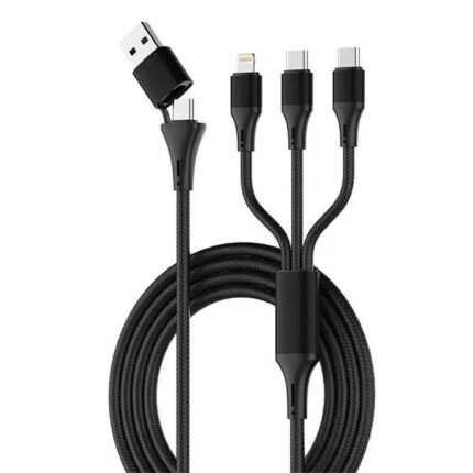 LDNIO LC97UC Two-for-Three 100W Fast Charging Cable