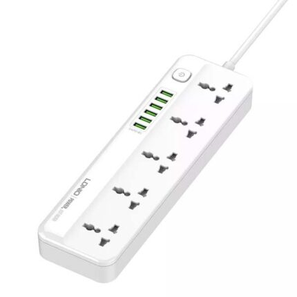 LDNIO SC5614 Power Strip 5 AC Outlets and 6 USB Charging Ports