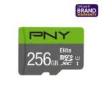 PNY Elite Class 10 U1 256GB microSD Memory Card