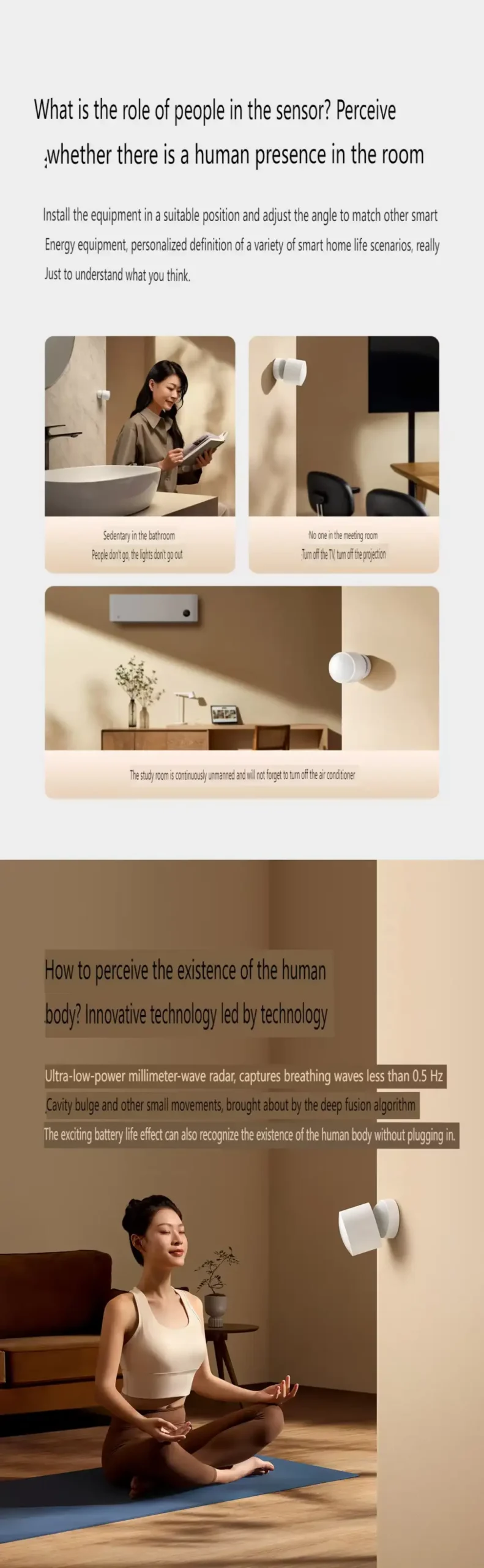 Xiaomi Mijia Human Presence Sensor XMOSB01XS 2 scaled