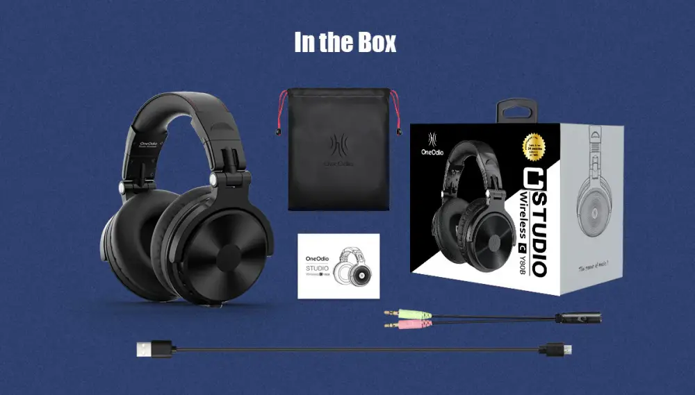 OneOdio Pro C Wireless Bluetooth Over Ear Headphones