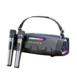Awei KT28 30W Portable Karaoke Bluetooth Speaker with Dual Wireless Microphone