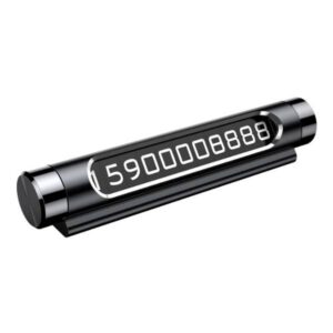 Baseus All Metal Temporary Parking Number Plate (dual-number version)